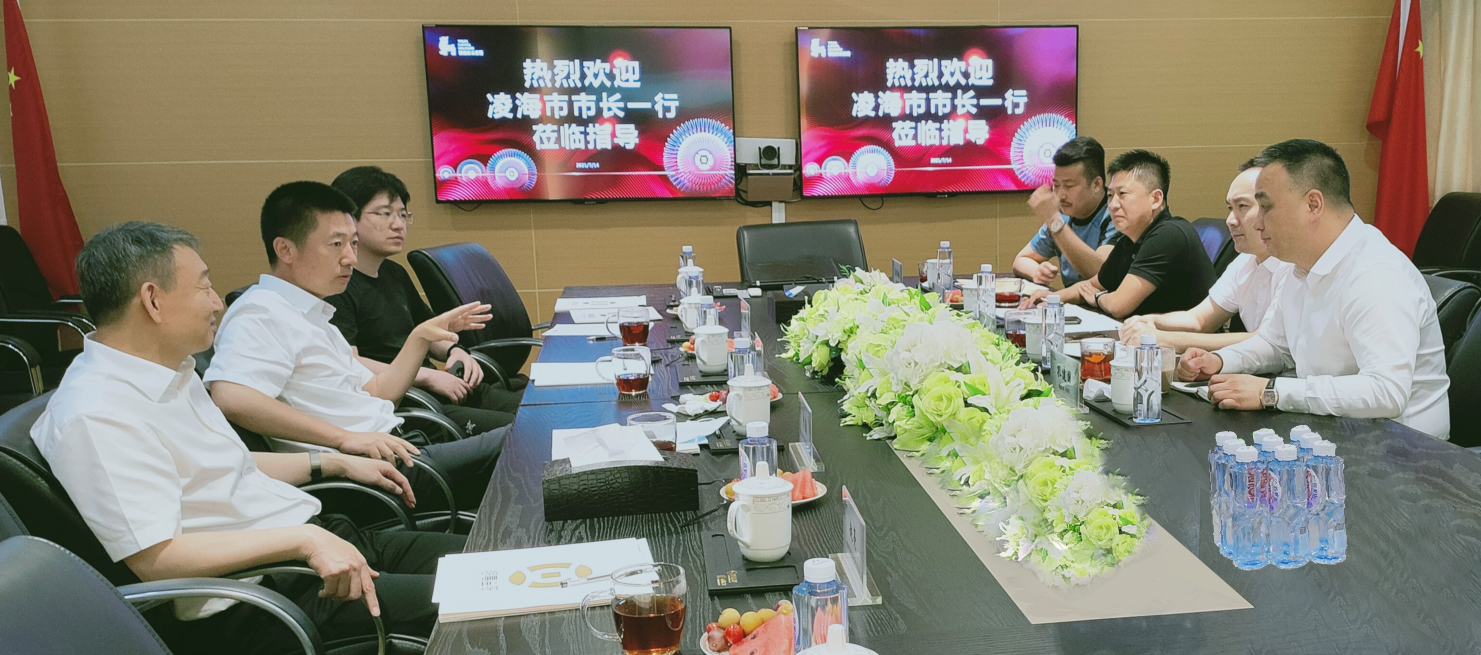 深化交流 共贏發(fā)展〡凌海市領(lǐng)導(dǎo)一行蒞臨銀嘉集團(tuán)考察指導(dǎo)